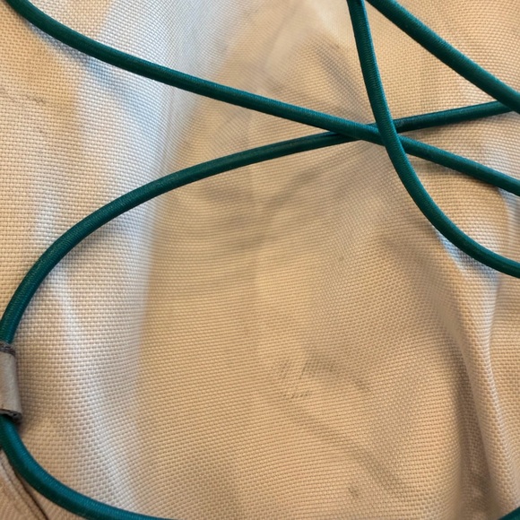 The North Face Gray Jester Backpack with teal accents - Picture 4 of 12